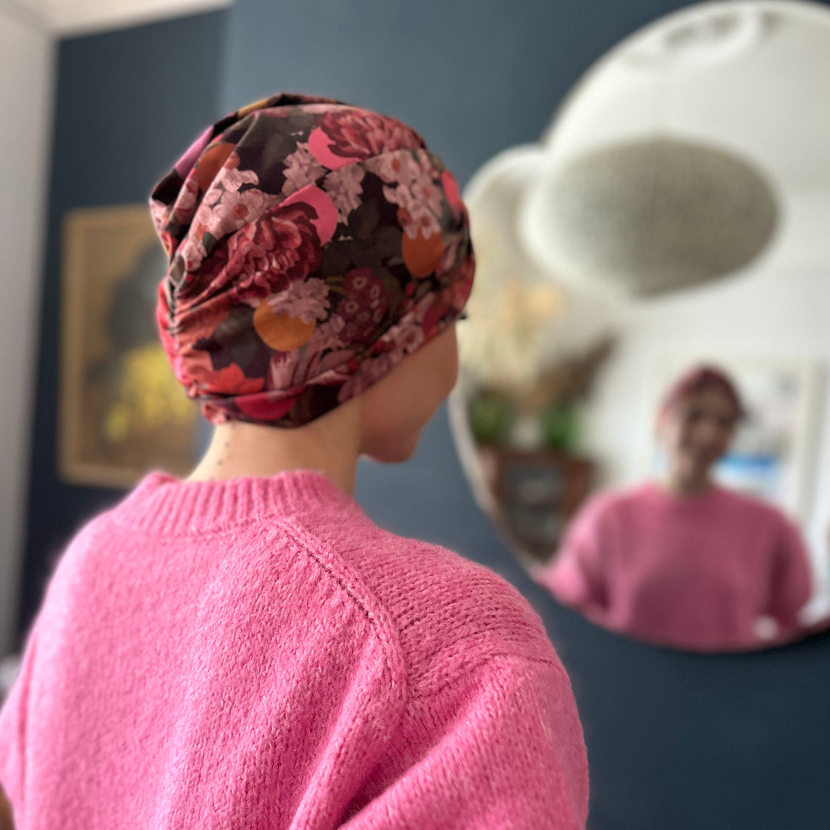 Little Susan Turban Hat - Myrtle & Mary Tana Lawn Cotton - Silk & Lawn