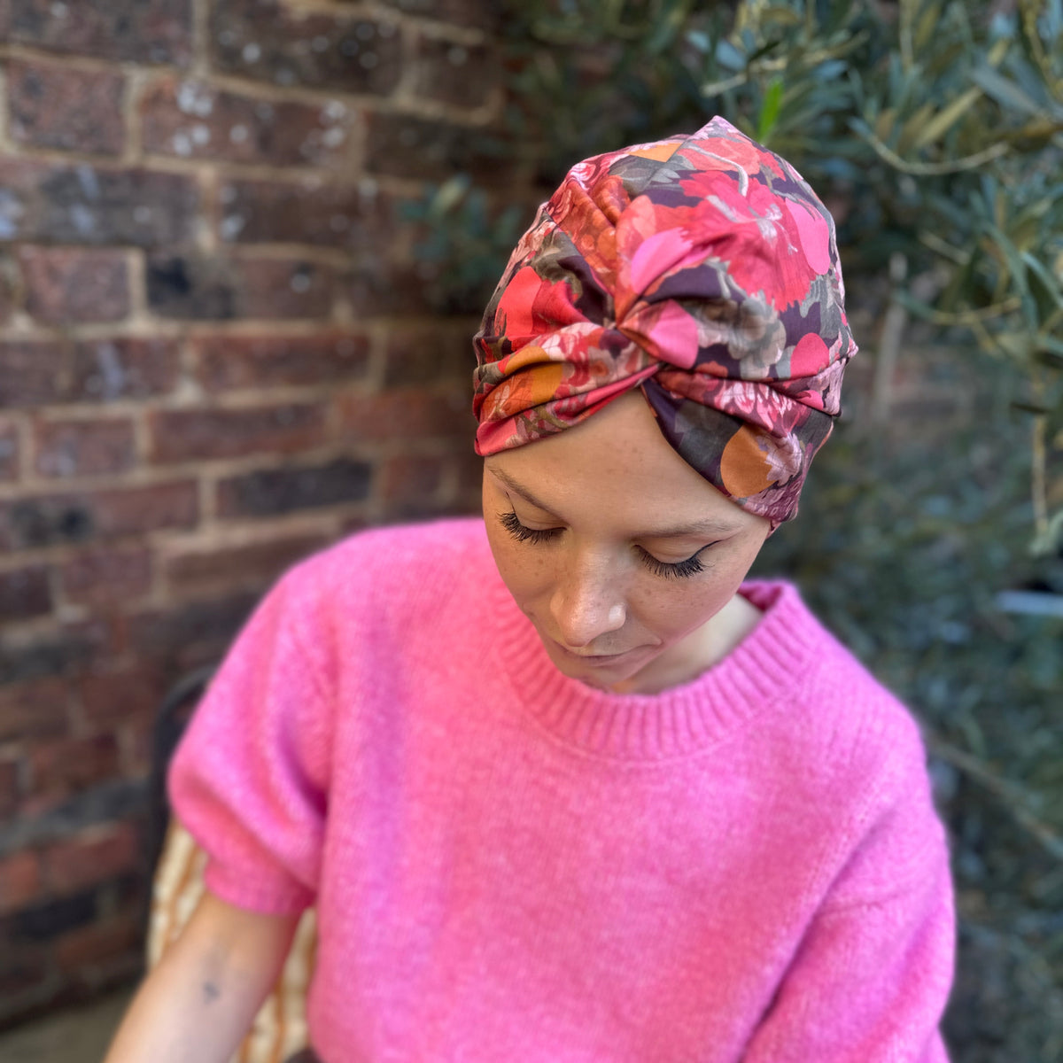 Little Susan Turban Hat - Myrtle & Mary Tana Lawn Cotton - Silk & Lawn