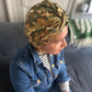 Little Susan Turban Hat - Liberty of London Woodland Canopy A Liberty Odyssey print (MEDIUM) - Silk & Lawn