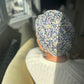 Little Susan Turban Hat - Liberty of London Purple Wiltshire (MEDIUM) - Silk & Lawn