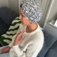 Little Susan Turban Hat - Liberty of London Purple Wiltshire (MEDIUM) - Silk & Lawn