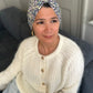 Little Susan Turban Hat - Liberty of London Purple Wiltshire (MEDIUM) - Silk & Lawn