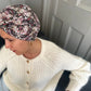 Little Susan Turban Hat - Liberty of London Pink Kaleidoscope print - Silk & Lawn