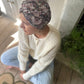 Little Susan Turban Hat - Liberty of London Pink Kaleidoscope print - Silk & Lawn