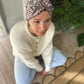 Little Susan Turban Hat - Liberty of London Pink Kaleidoscope print - Silk & Lawn