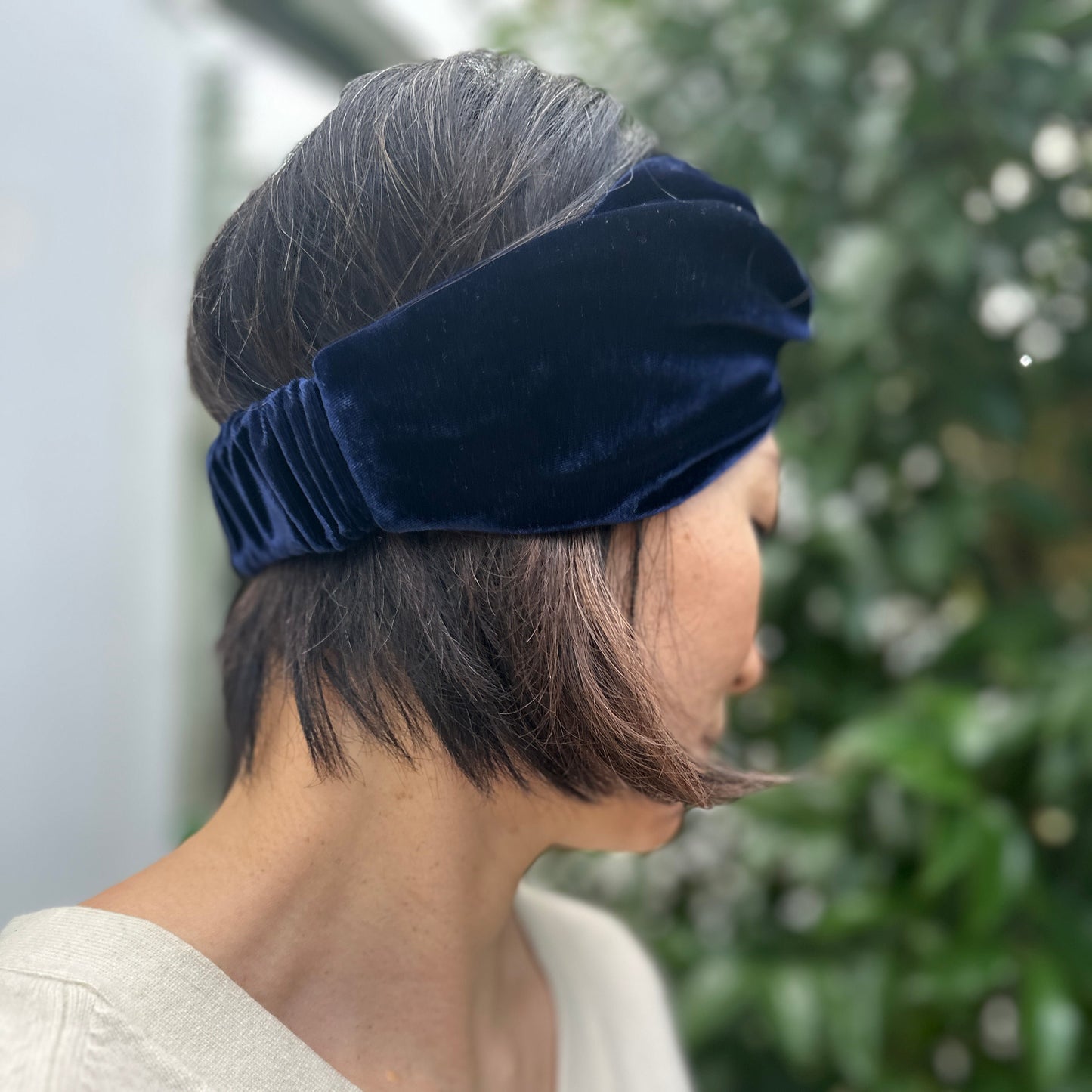 Silk Velvet Twisted Turban Headband in Various colours