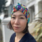 Little Susan Turban Hat -in Vintage Rainbow Ikat Liberty print in Varuna Wool (MEDIUM) - Silk & Lawn