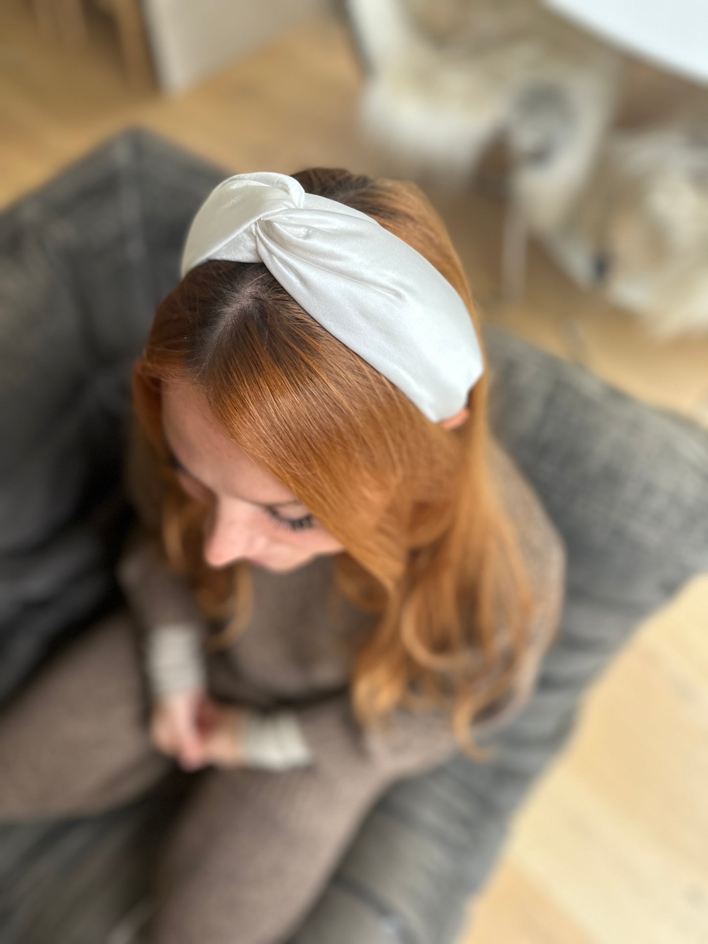 Luxury Silk Twist Alice Headband - Pure Silk Satin Various Colours