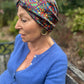 Little Susan Twisted Silk Turban & Head wrap - Liberty of London Jewel print in  Belgravia Silk Satin - Silk & Lawn