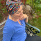Little Susan Twisted Silk Turban & Head wrap - Liberty of London Jewel print in  Belgravia Silk Satin - Silk & Lawn