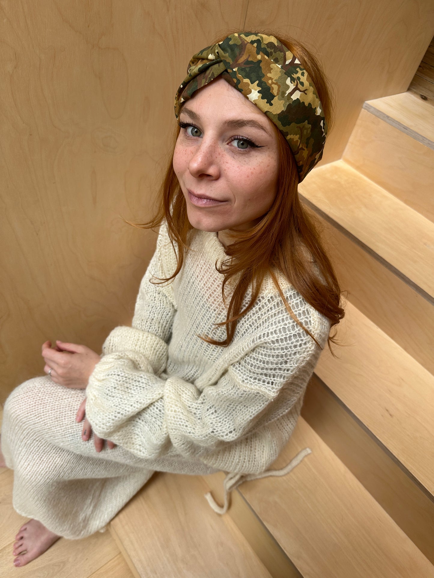 Twisted Turban Headband - A Liberty Odyssey print