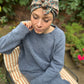 Ladies Turban Hat - Brown Winter Ilanthe William Morris Liberty of London - Silk & Lawn