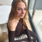 Twisted Turban headband in Purple Adriatic Liberty of London Lantana - Silk & Lawn