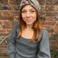 William Morris Brown Ilanthe Twisted Turban hairband and neck scarf (MEDIUM) - Silk & Lawn