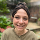 Little Susan Turban Hat in vintage brown Peacock Liberty print in Varuna Wool (MEDIUM) - Silk & Lawn