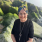 Little Susan Turban Hat - Betsy Shadow Yellow - Silk & Lawn