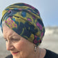 Little Susan Turban Hat - Betsy Shadow Yellow - Silk & Lawn