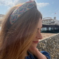 Twisted Alice Headband - Liberty of London Ianthe - Silk & Lawn