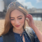 Twisted Alice Headband - Liberty of London Ianthe - Silk & Lawn