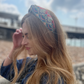 Twisted Alice Headband - Liberty of London Ianthe - Silk & Lawn