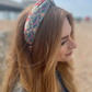 Twisted Alice Headband - Liberty of London Ianthe - Silk & Lawn