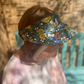 Sun Visor in Liberty Green Floral - Silk & Lawn
