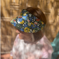 Sun Visor in Liberty Green Floral - Silk & Lawn