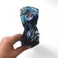 Luxury Silk Twisted Alice band - Liberty of London Artist Blue Osterley Floral 100% Silk - Silk & Lawn