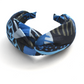Twisted Alice Headband - Liberty of London Blue Memphis Trail Abstract Floral print - Silk & Lawn