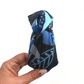 Twisted Alice Headband - Liberty of London Blue Memphis Trail Abstract Floral print - Silk & Lawn