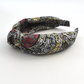 Classic Knot head band - Liberty of London Classic Paisley print - Silk & Lawn