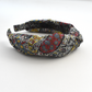 Classic Knot head band - Liberty of London Classic Paisley print - Silk & Lawn