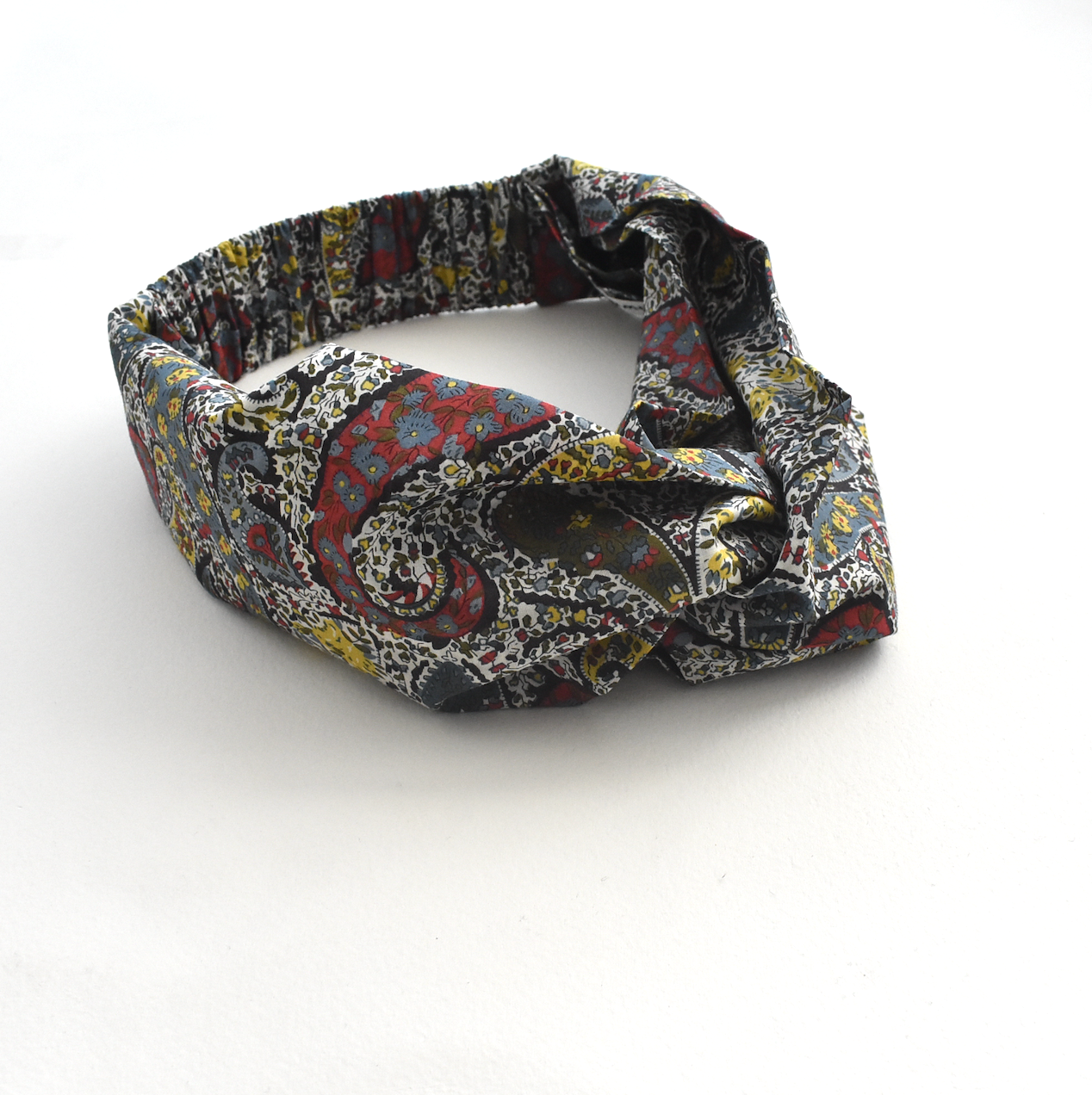 Twisted Turban Headband - Liberty of London Classic Paisley print