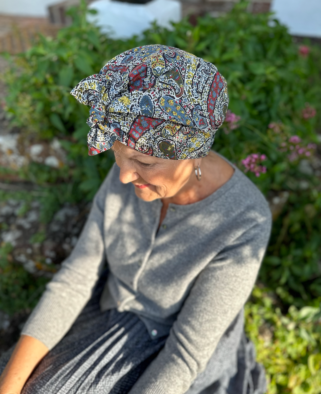 Ladies Turban Hat - Liberty of London Classic Paisley print