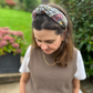 Classic Knot head band - Liberty of London Classic Paisley print - Silk & Lawn