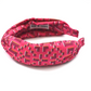 Twisted Alice Headband - Bright Pink Liberty of London Fahad print - Silk & Lawn