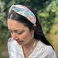 Classic Twist Alice Headband - Liberty of London Cactus print - Silk & Lawn