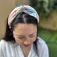 Classic Twist Alice Headband - Liberty of London Cactus print - Silk & Lawn