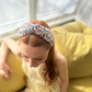 Twisted Alice Headband - Liberty of London Birds of Paradise print - Silk & Lawn