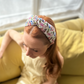 Twisted Alice Headband - Liberty of London Birds of Paradise print - Silk & Lawn