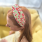 Twisted Alice Headband - Liberty of London Vintage Chrysanthemum print - Silk & Lawn