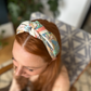 Classic Knot Headband - Liberty of London Cactus print - Silk & Lawn