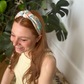 Classic Knot Headband - Liberty of London Cactus print - Silk & Lawn