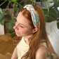 Classic Knot Headband - Liberty of London Cactus print - Silk & Lawn