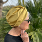 Little Susan Twisted Turban In Pure Block Colour Silks - Variety of Plain Pure Silks - Silk & Lawn