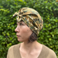 Ladies Turban Hat - Woodland Canopy A Liberty Odyssey print (MEDIUM) - Silk & Lawn