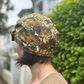 Ladies Turban Hat - Woodland Canopy A Liberty Odyssey print (MEDIUM) - Silk & Lawn