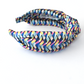 Silk Alice band - Graphic Liberty of London Artist Silk  - Twisted or Knot - Silk & Lawn