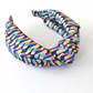 Silk Alice band - Graphic Liberty of London Artist Silk  - Twisted or Knot - Silk & Lawn