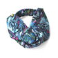 Silk Twill Twisted Turban hairband and neck scarf in Liberty of London Birds Silk Satin - 100% silk (MEDIUM) - Silk & Lawn